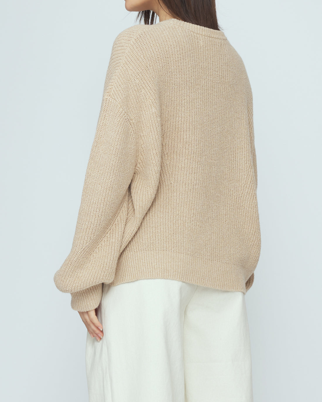 Spring Poet Sweater - SS26 - Chickpea