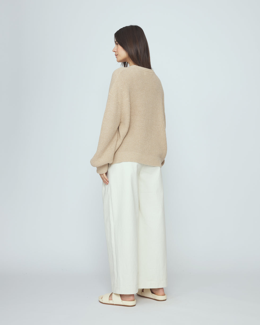 Spring Poet Sweater - SS26 - Chickpea