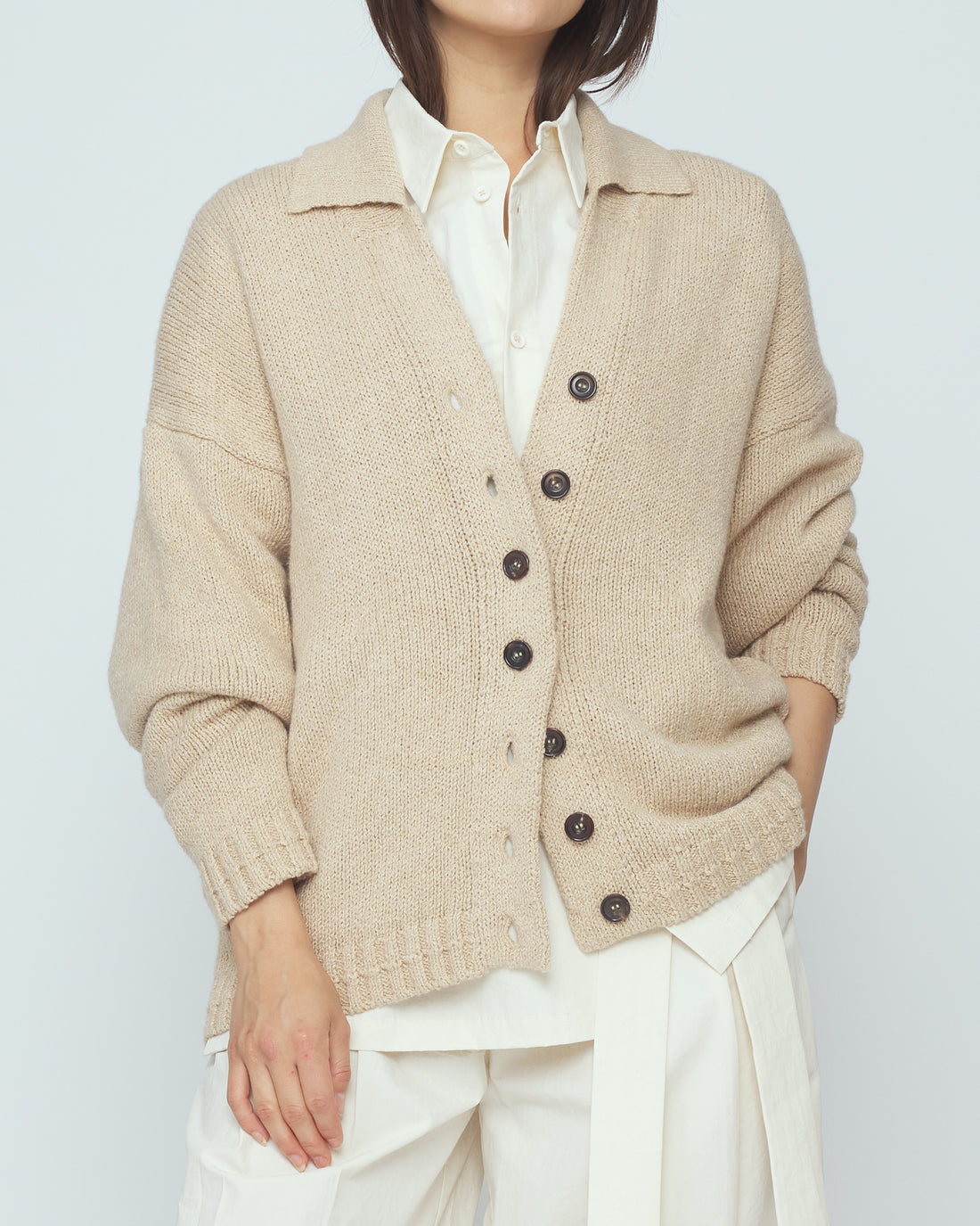 Spring Cardigan - SS26 - Chickpea