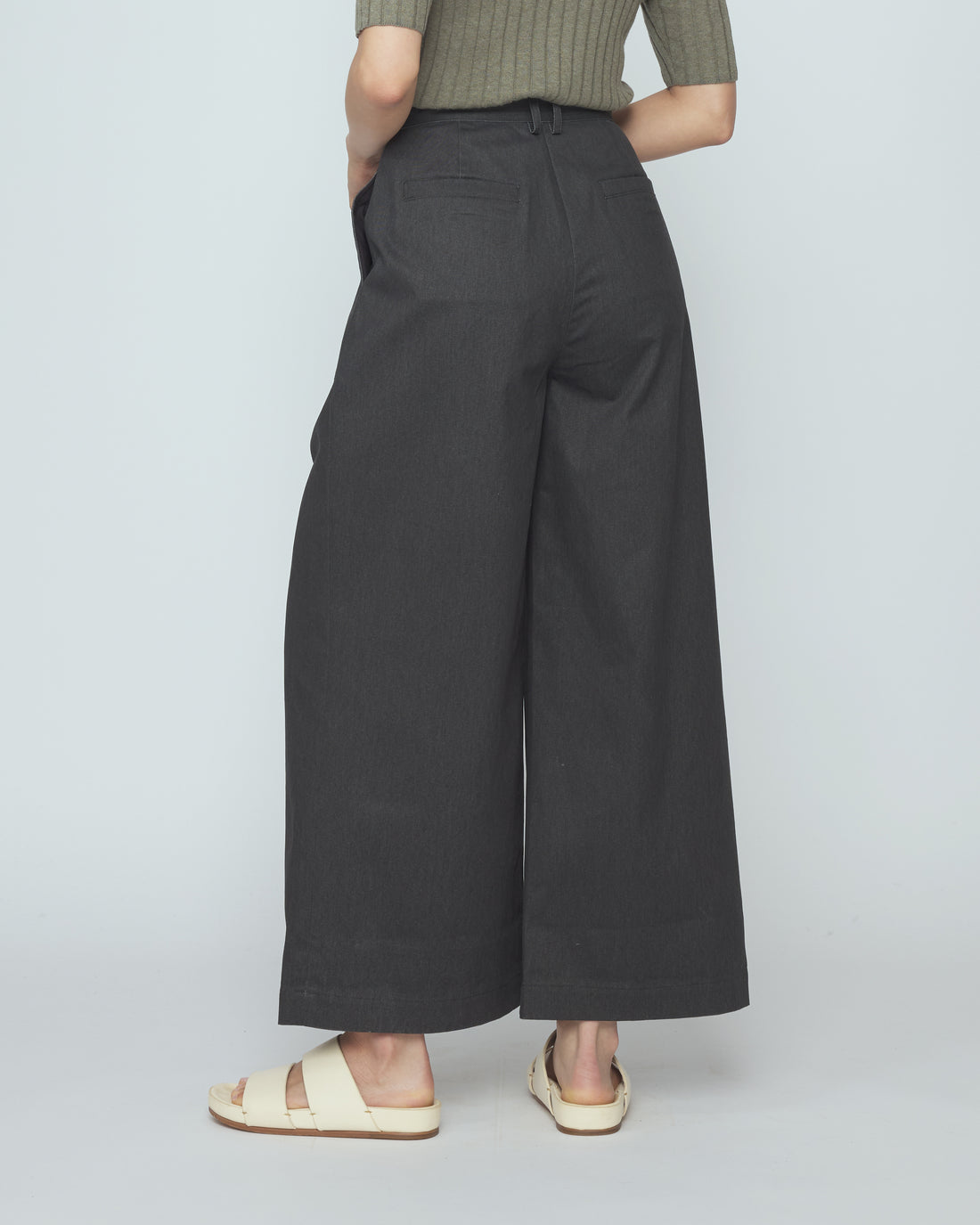Wide-Legged Skate Trouser - SS26 - Charcoal Black