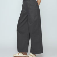Wide-Legged Skate Trouser - SS26 - Charcoal Black