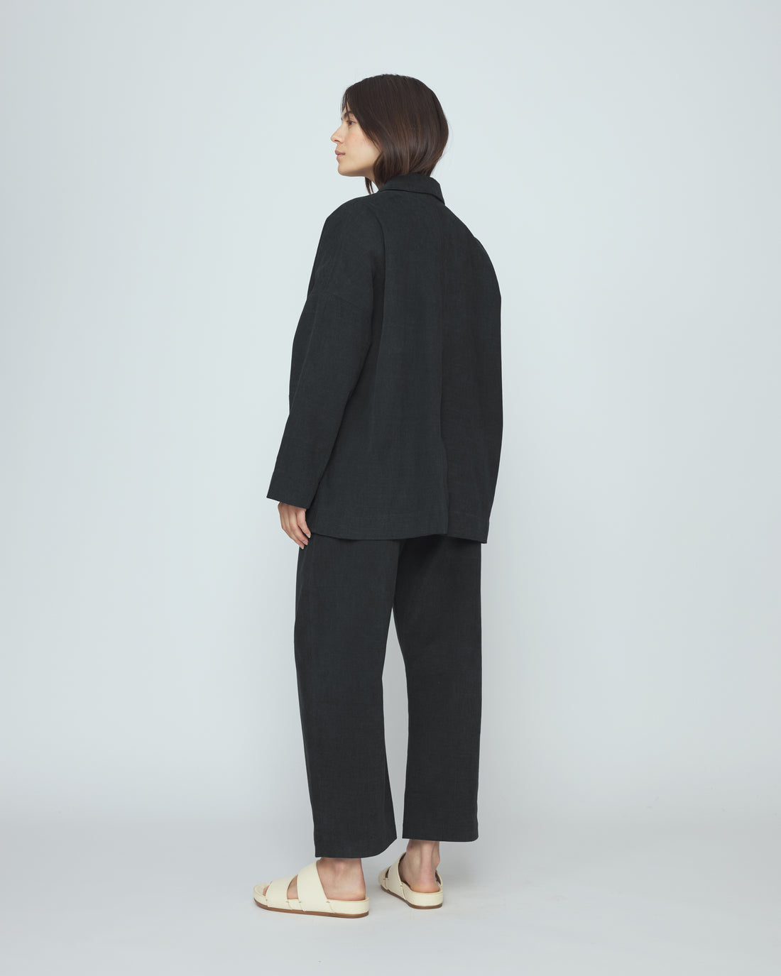 Oversized Blazer - SS26 - Charcoal Black