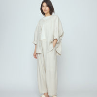 Lantern Shirt Jacket - SS26 - Oatmeal