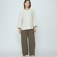 Lantern Shirt Jacket - SS26 - Oatmeal