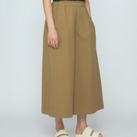 Elastic Culotte - SS26 - Tan Brown