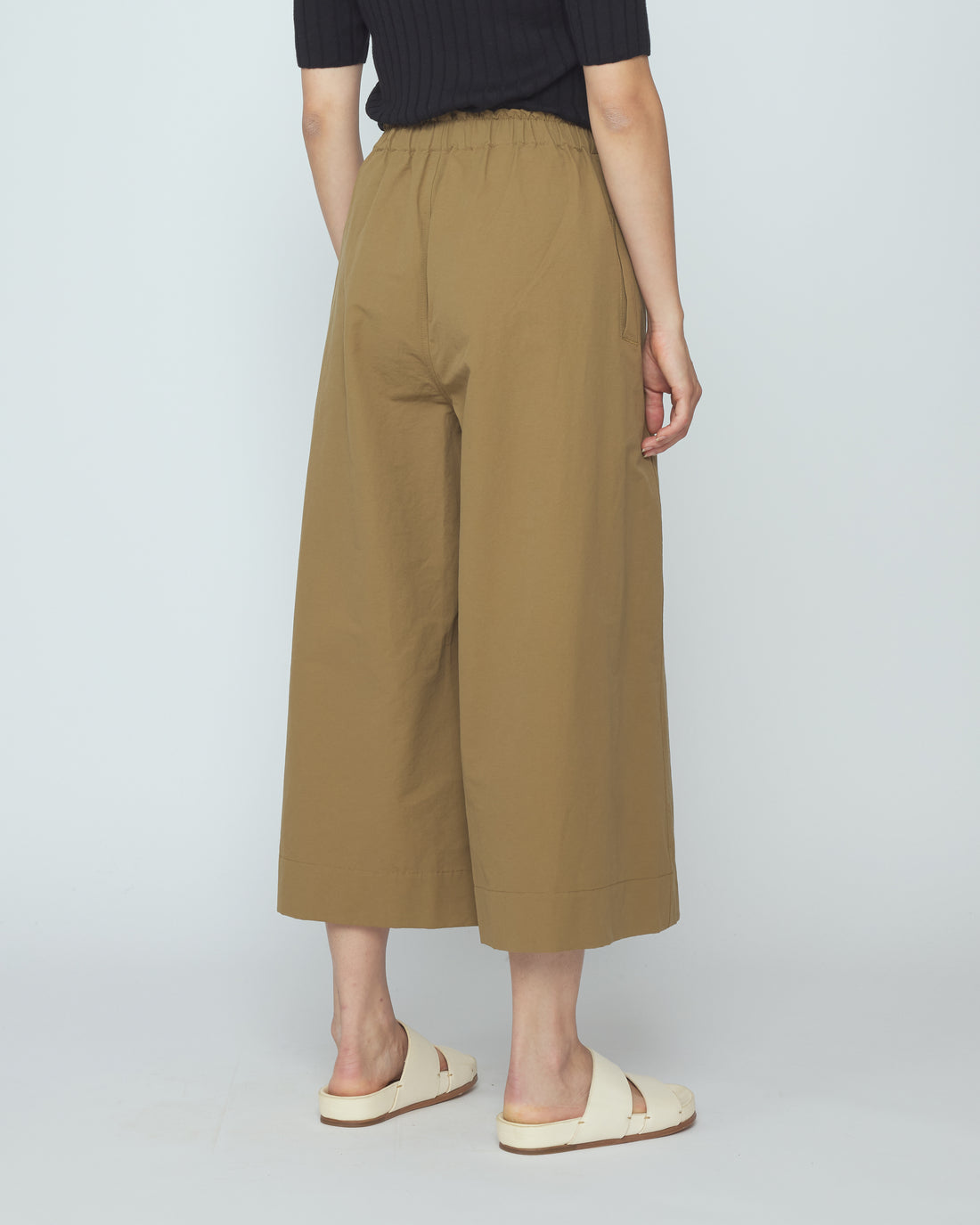 Elastic Culotte - SS26 - Tan Brown