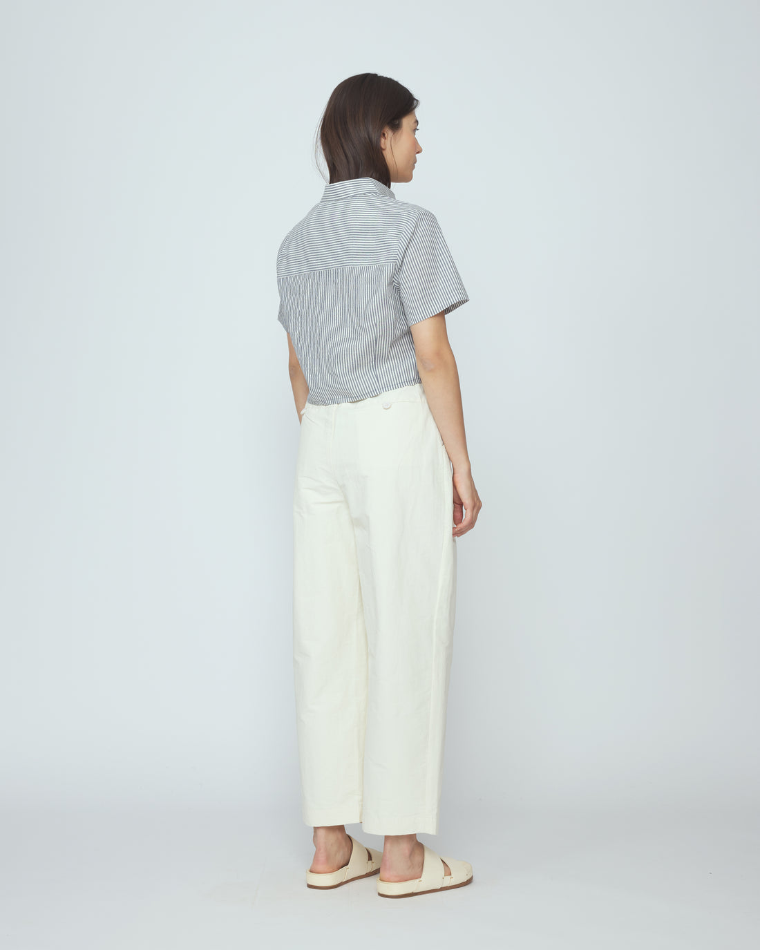 Spring Pleated Trouser - SS26 - Off-White