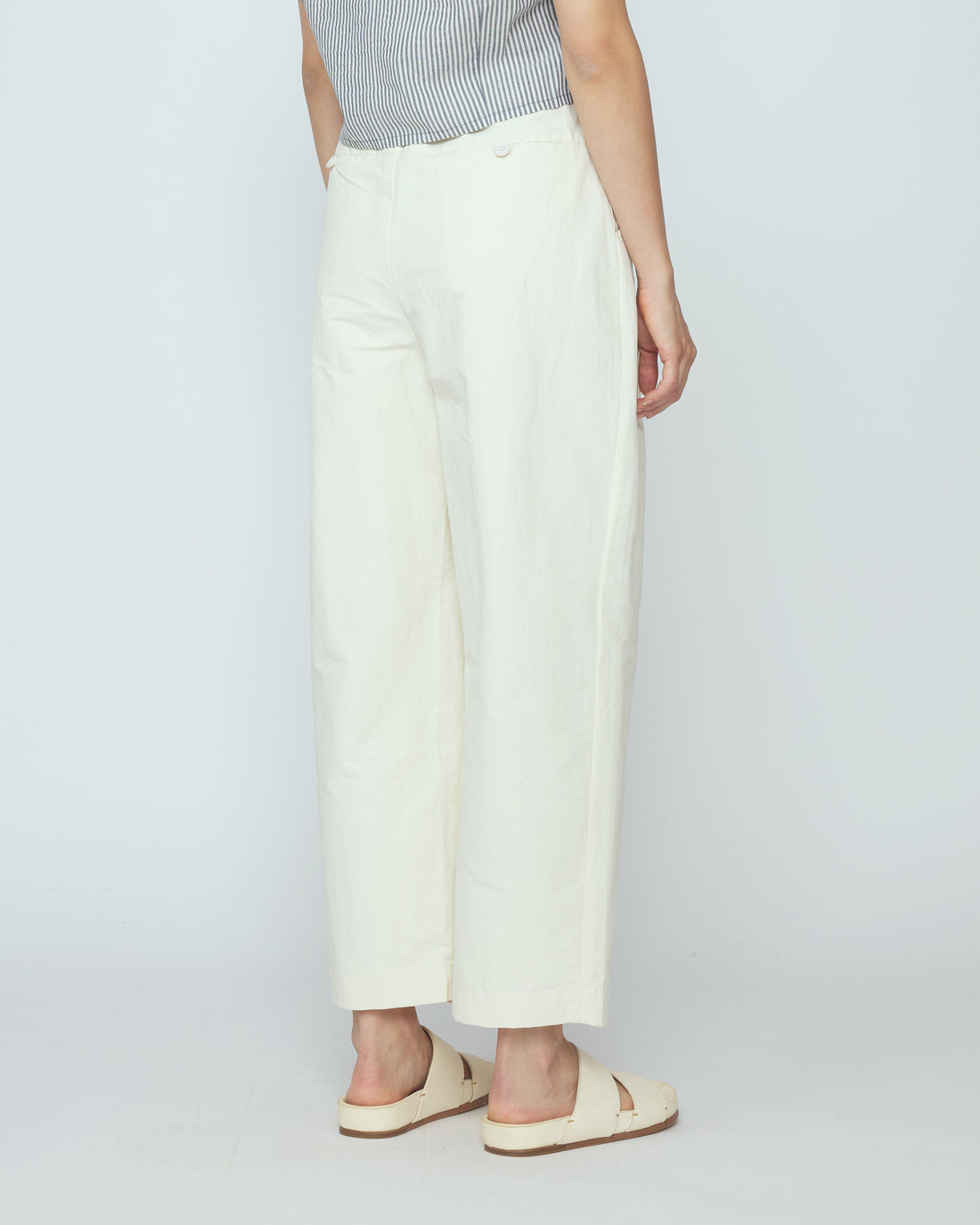 Spring Pleated Trouser - SS26 - Off-White