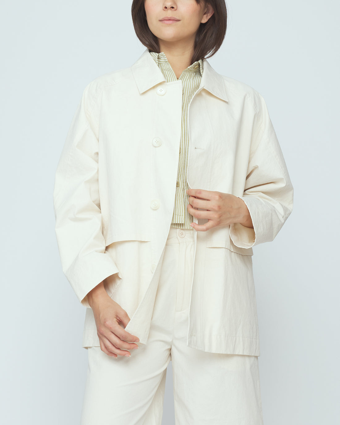 Spring Chore Jacket - SS26 - Rice White