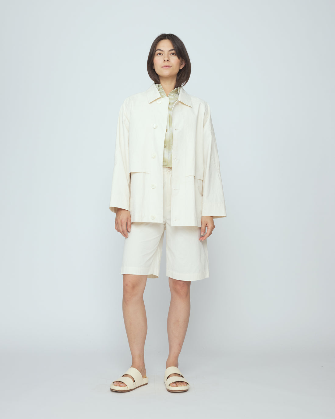 Spring Chore Jacket - SS26 - Rice White