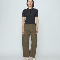 Collared Short Sleeves - SS26 - Black