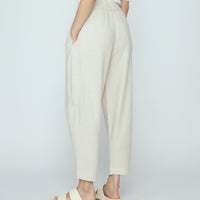 Signature Elastic Pull-Up Trouser - Classic Edition - Oatmeal