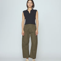 Collared Knit Vest - SS26 - Speckle Black