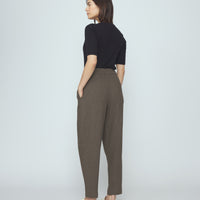 Signature Elastic Pull-Up Trouser - Classic Edition - Olive