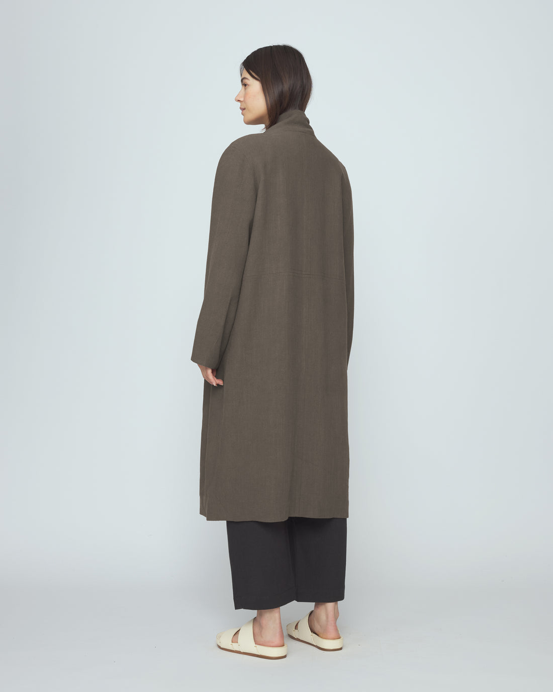 Signature Open Fall Coat - Classic Edition - Olive