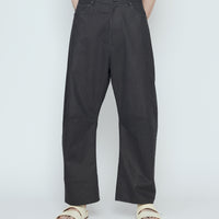 Curve Legged Work Trouser - SS26 - Charcoal Black