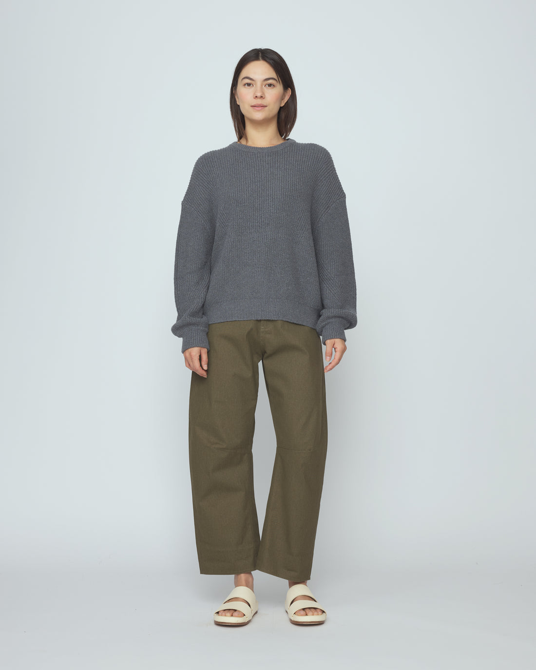Spring Poet Sweater - SS26 - Ash Gray