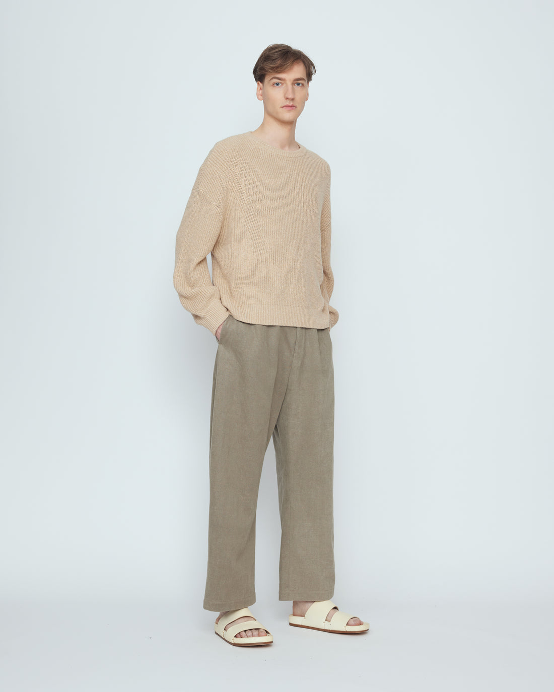 Spring Poet Sweater - SS26 - Chickpea