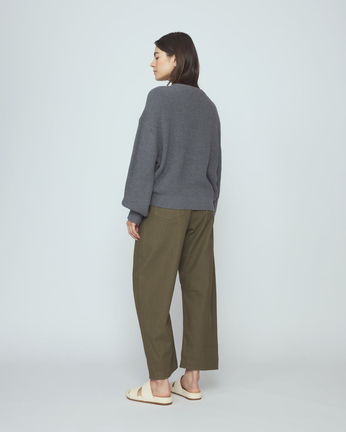 Spring Poet Sweater - SS26 - Ash Gray