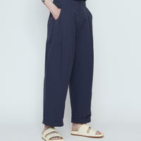 Spring Pleated Trouser - SS26 - Navy