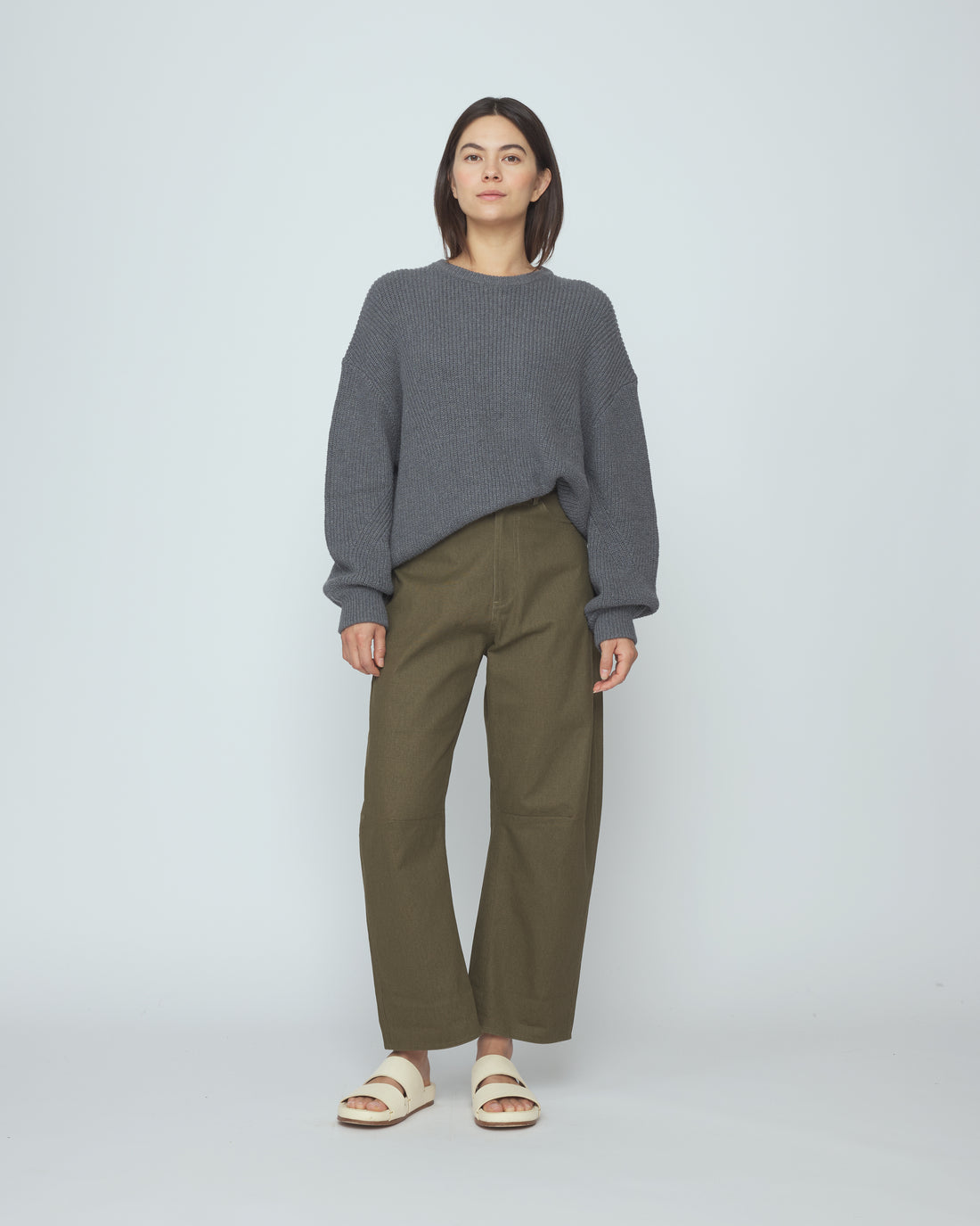 Spring Poet Sweater - SS26 - Ash Gray