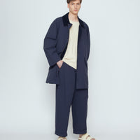 Mid-Length Duster - SS26 - Navy