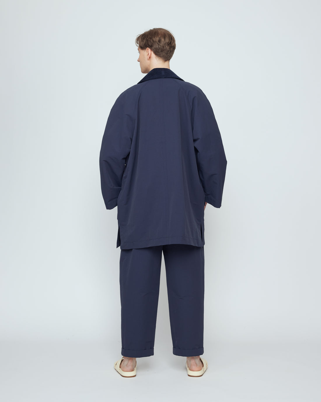 Mid-Length Duster - SS26 - Navy