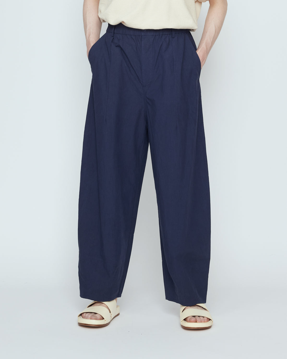 Papery Lantern Trouser - SS26 - Navy