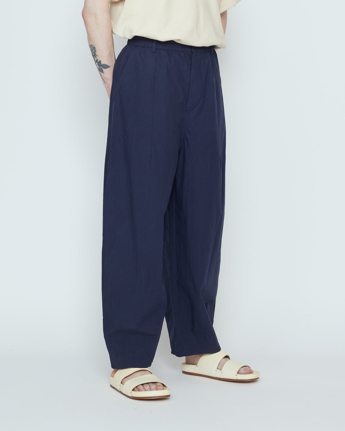 Papery Lantern Trouser - SS26 - Navy