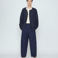 Lantern Shirt Jacket - SS26 - Navy Black