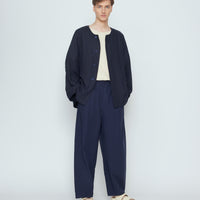 Lantern Shirt Jacket - SS26 - Navy Black