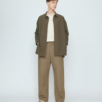 Papery 3/4 Button Up - SS26 - Olive