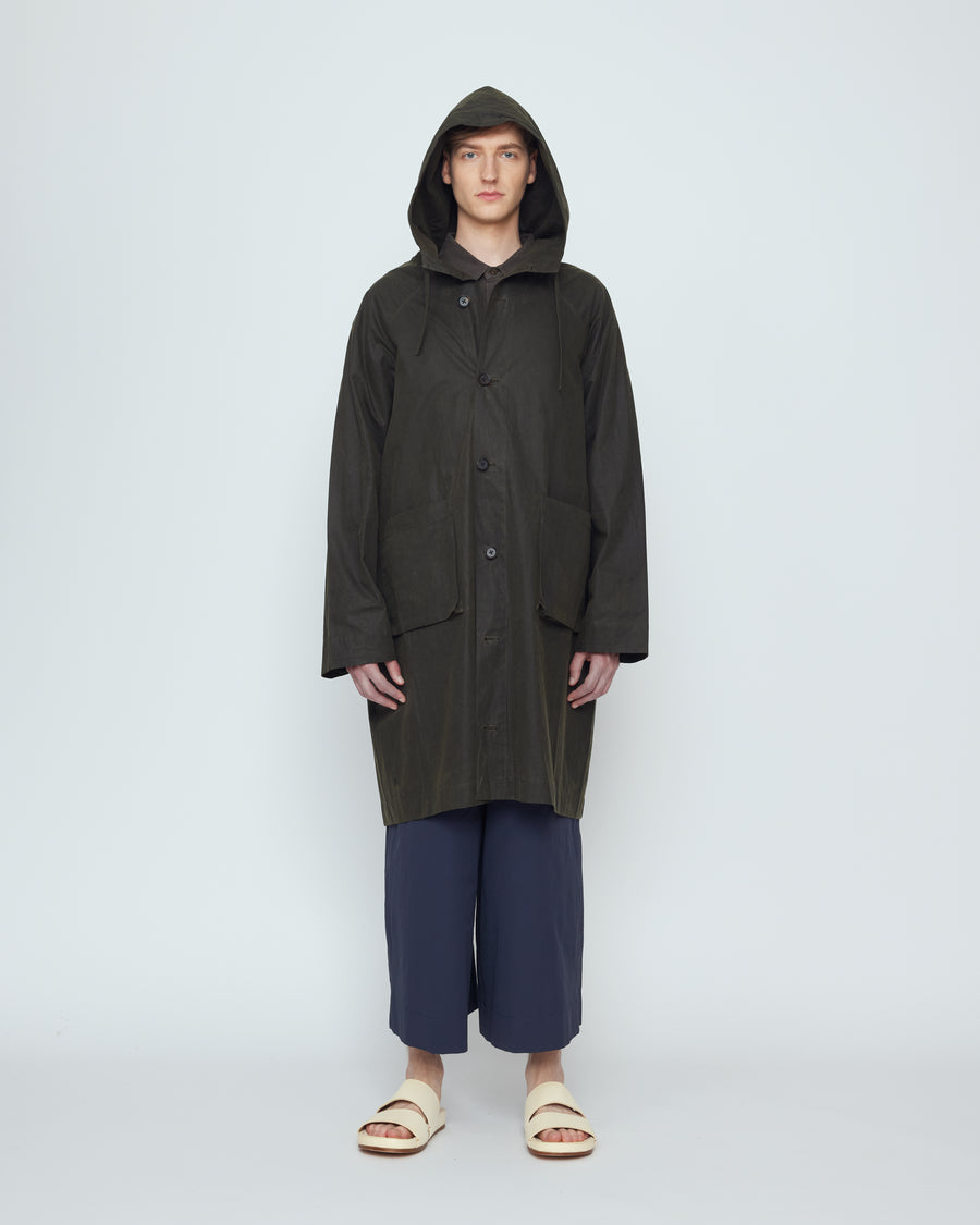 Forest Jacket - Waxed Edition - SS26 - Deep Olive – 7115 by Szeki