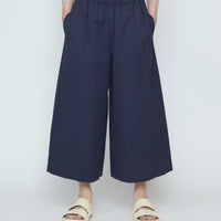 Elastic Culotte - SS26 - Navy