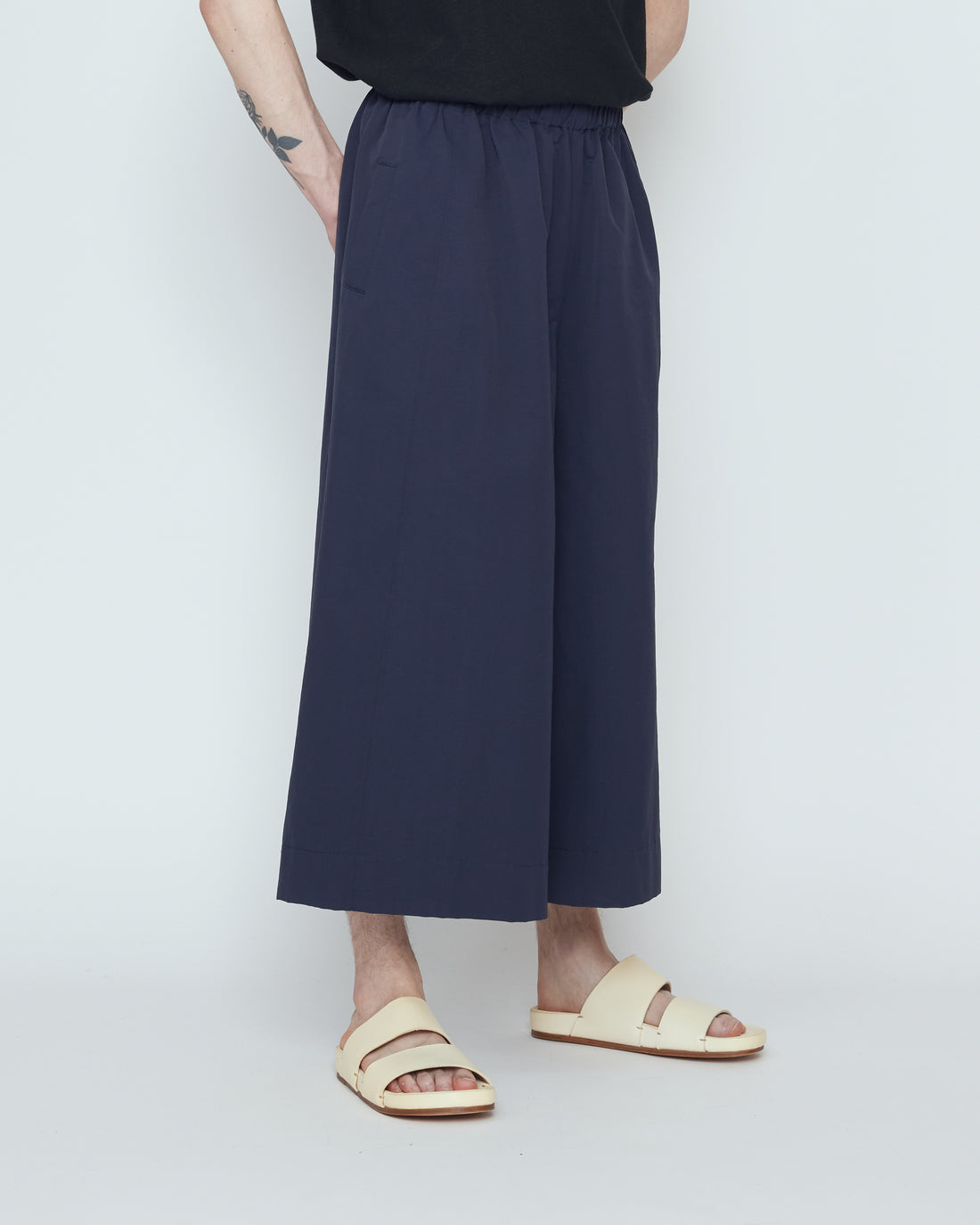 Elastic Culotte - SS26 - Navy