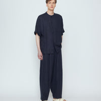 Panel Pockets Shortsleeves - SS26 - Navy Black