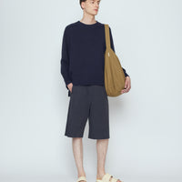 Roll Seam Pull Over - SS26 - Navy