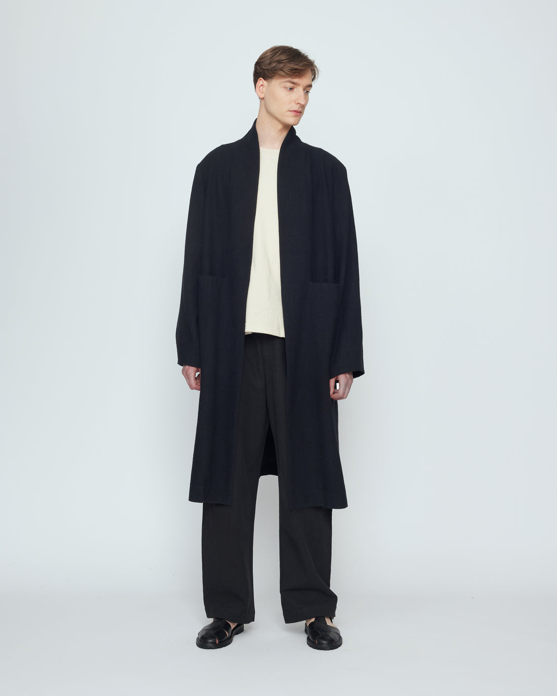 Signature Open Fall Coat - Classic Edition - Black
