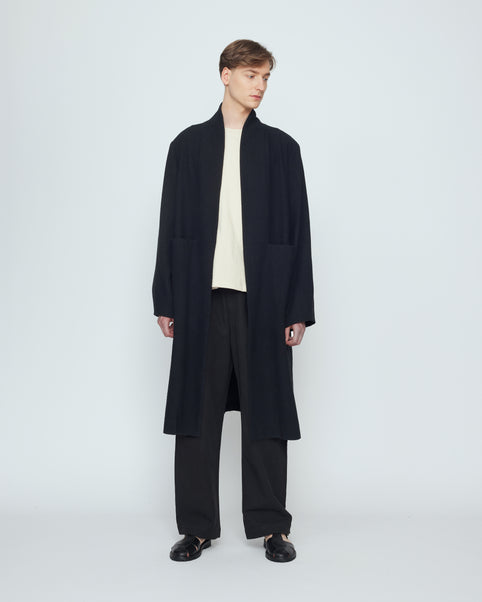 Signature Open Fall Coat - Classic Edition - Black