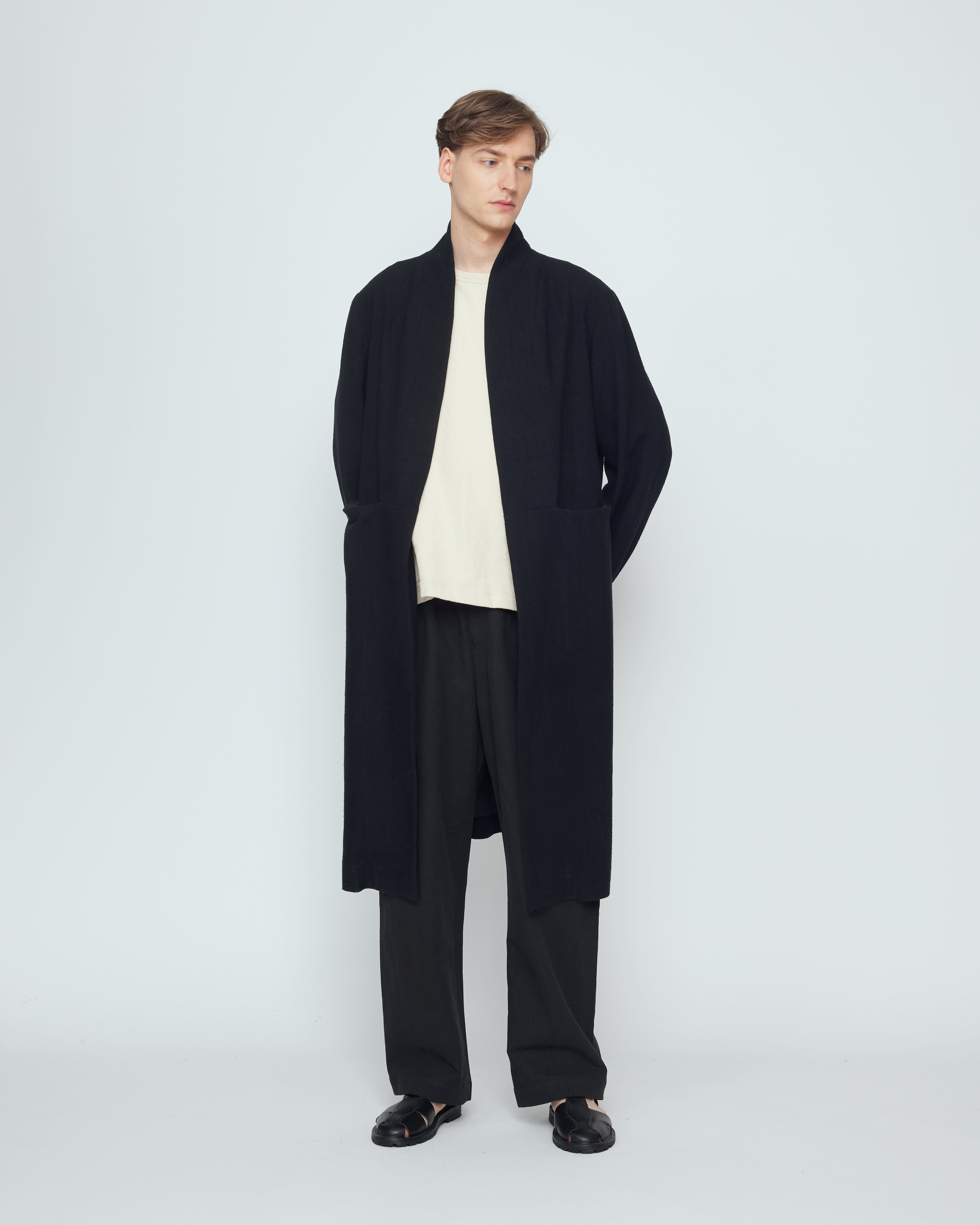 Signature Open Fall Coat - Classic Edition - Black