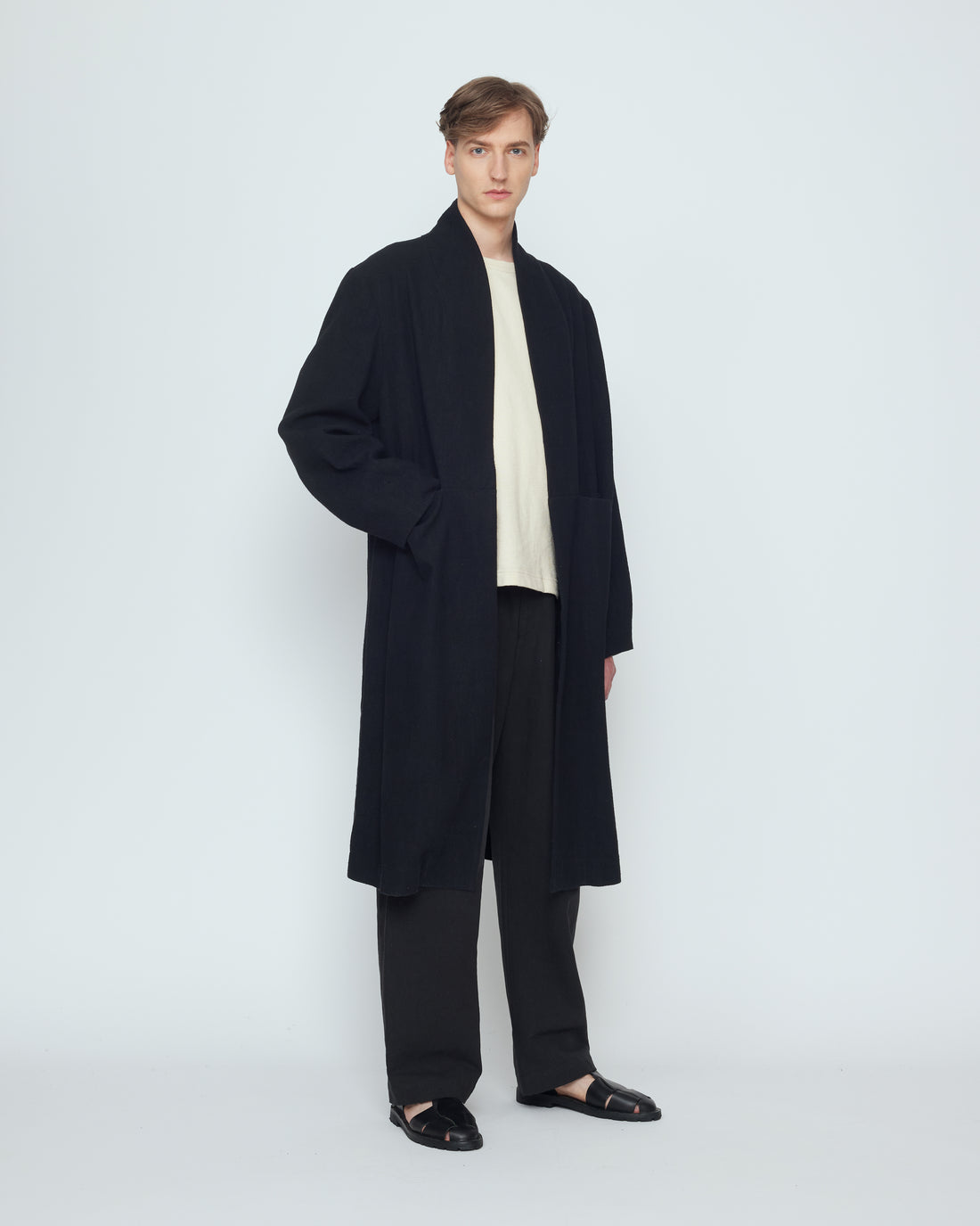 Signature Open Fall Coat - Classic Edition - Black