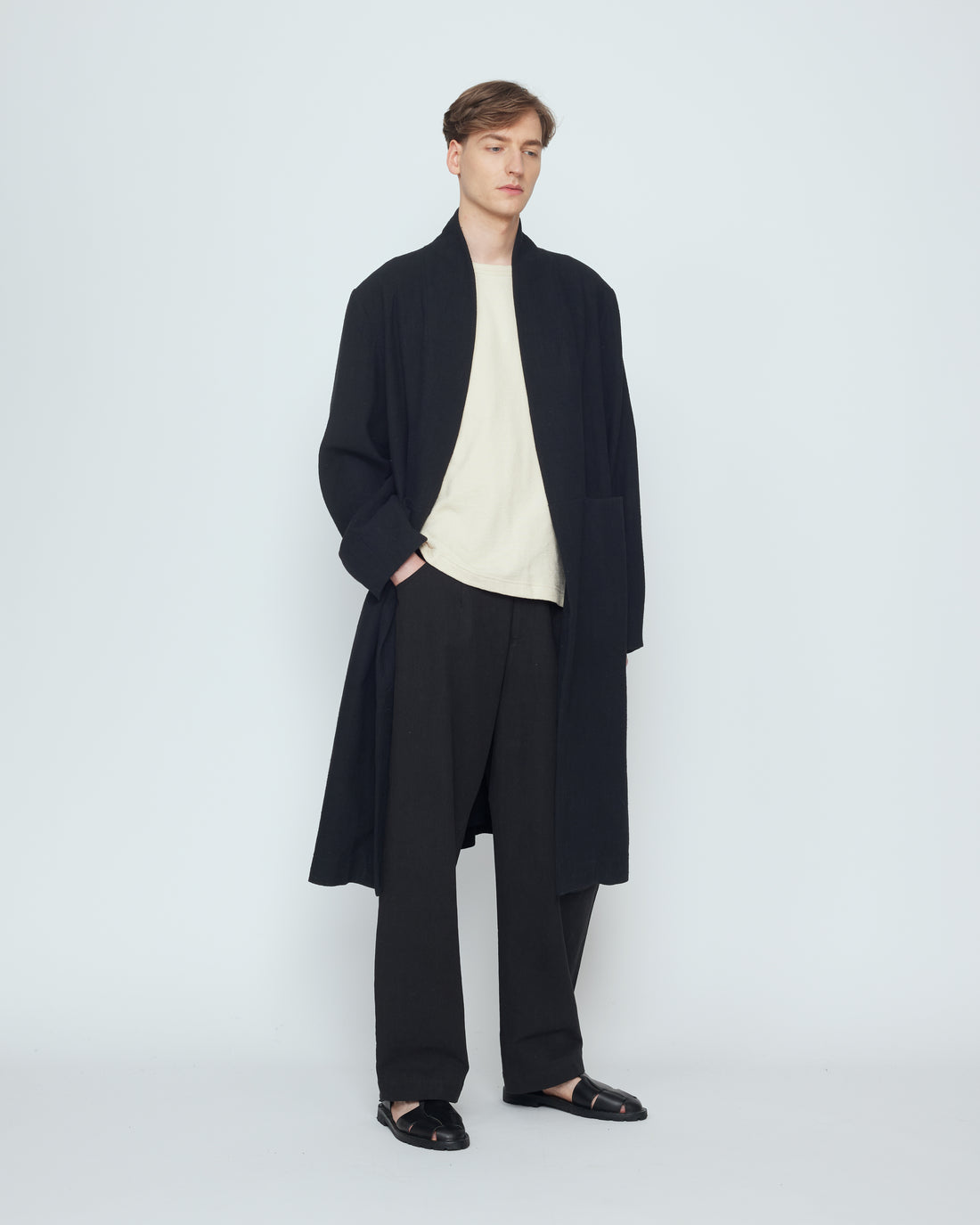 Signature Open Fall Coat - Classic Edition - Black