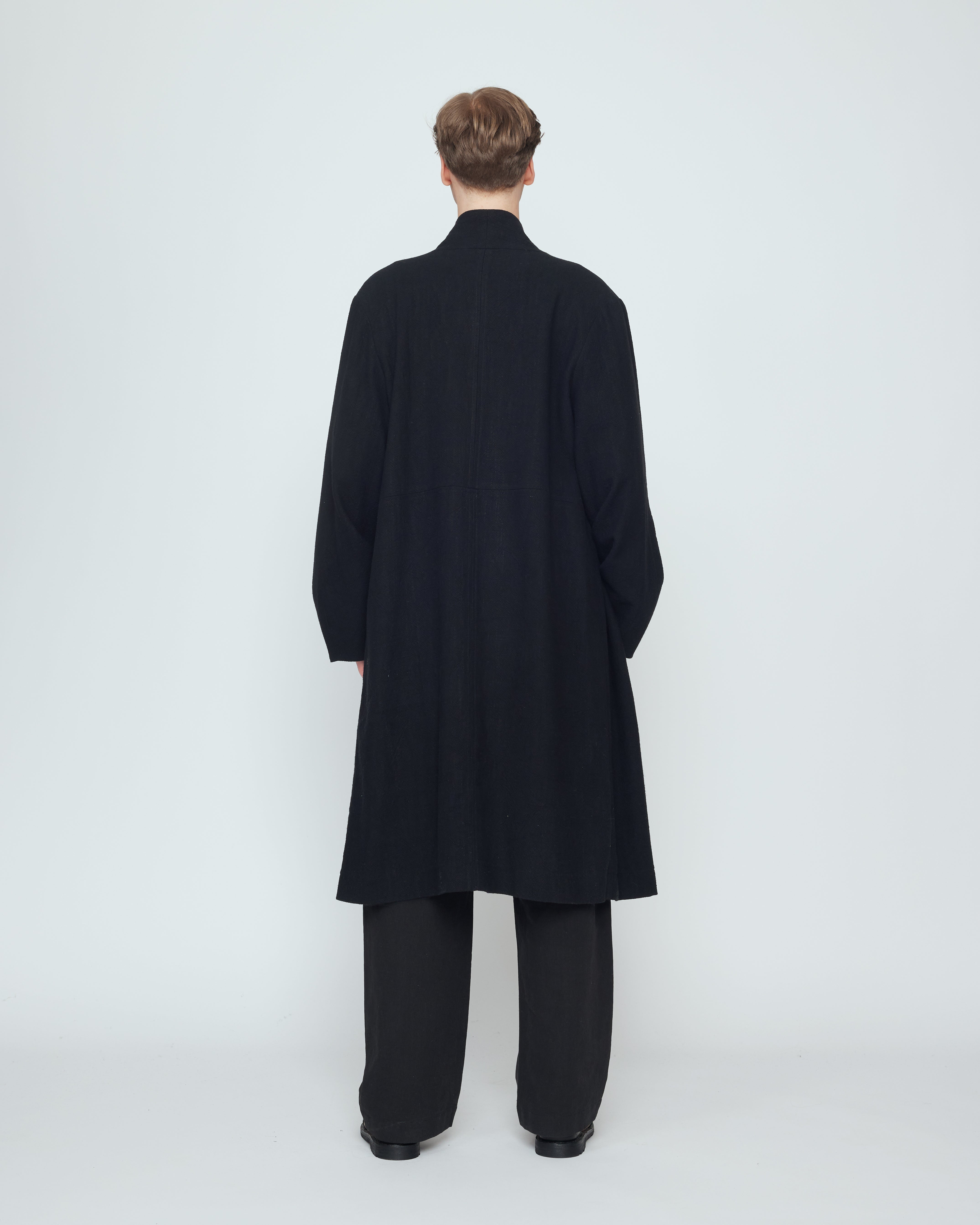 Signature Open Fall Coat - Classic Edition - Black
