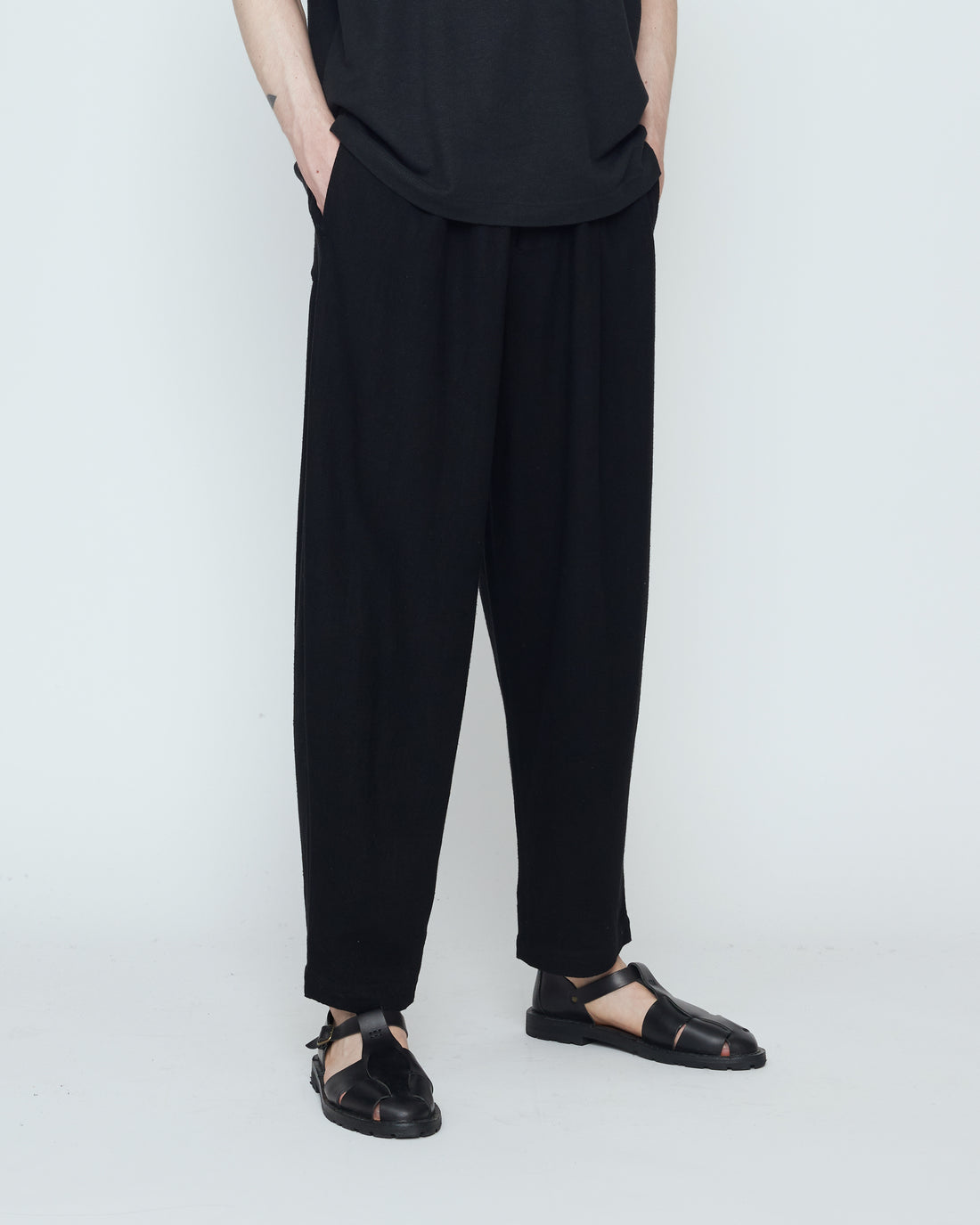 Signature Elastic Pull-Up Trouser - Classic Edition - Black