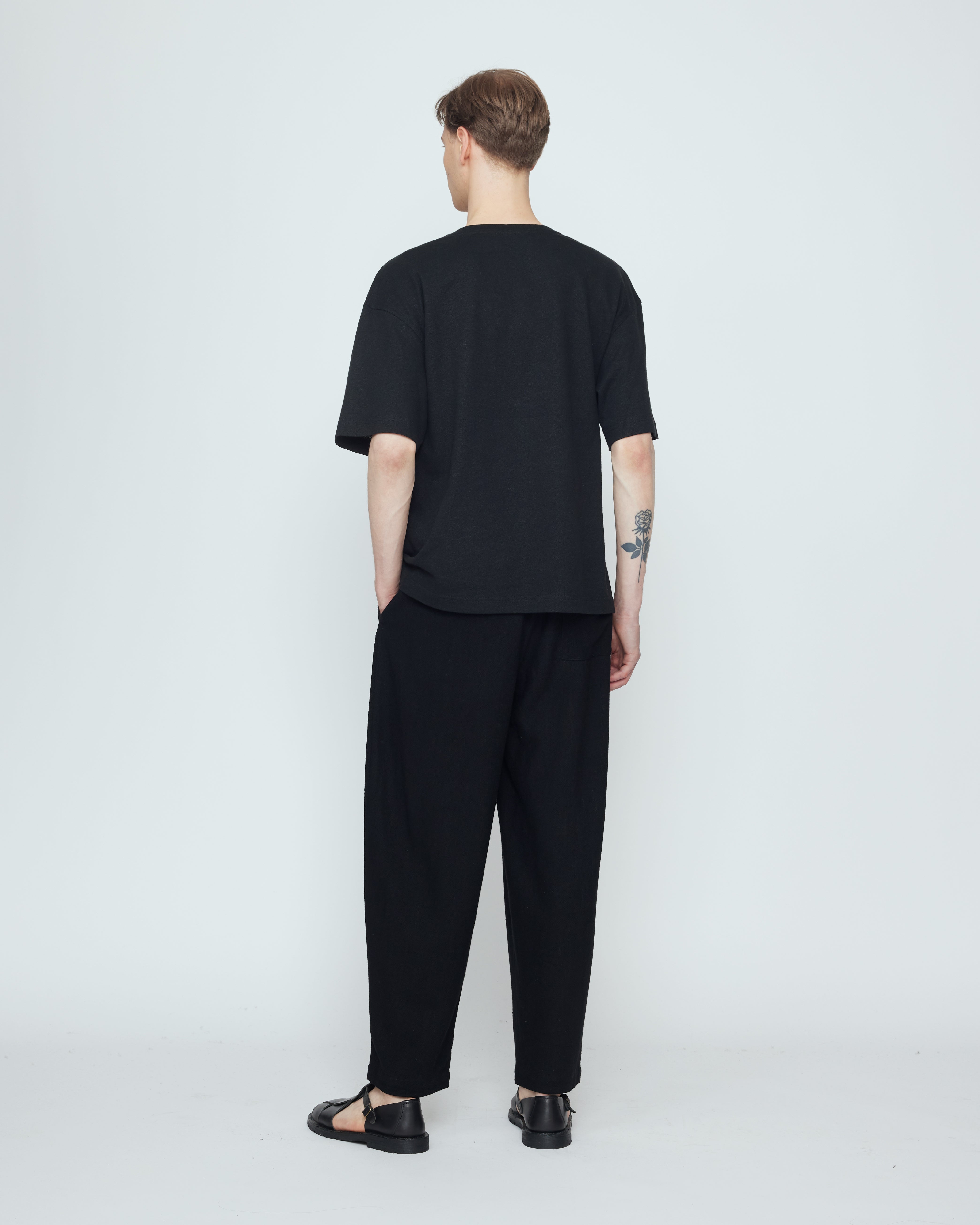 Signature Elastic Pull-Up Trouser - Classic Edition - Black