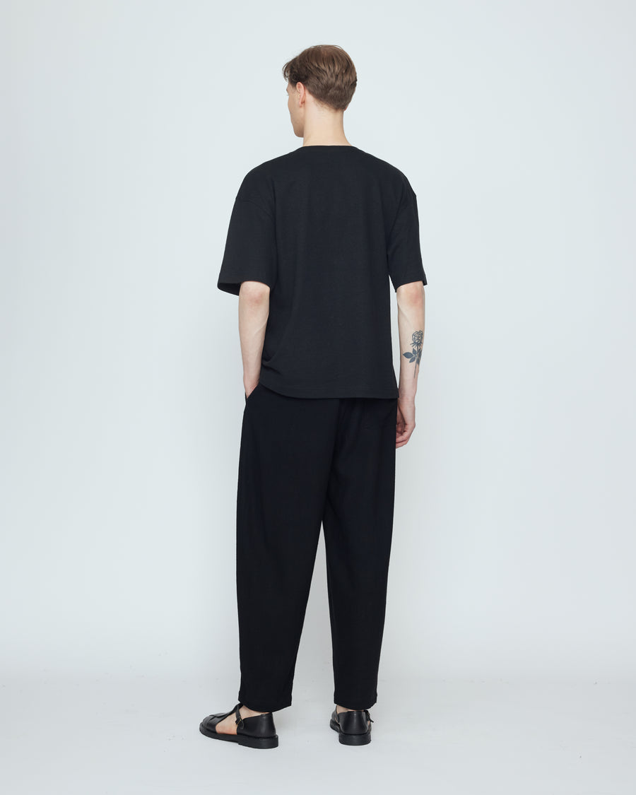 Signature Elastic Pull-Up Trouser - Classic Edition - Black