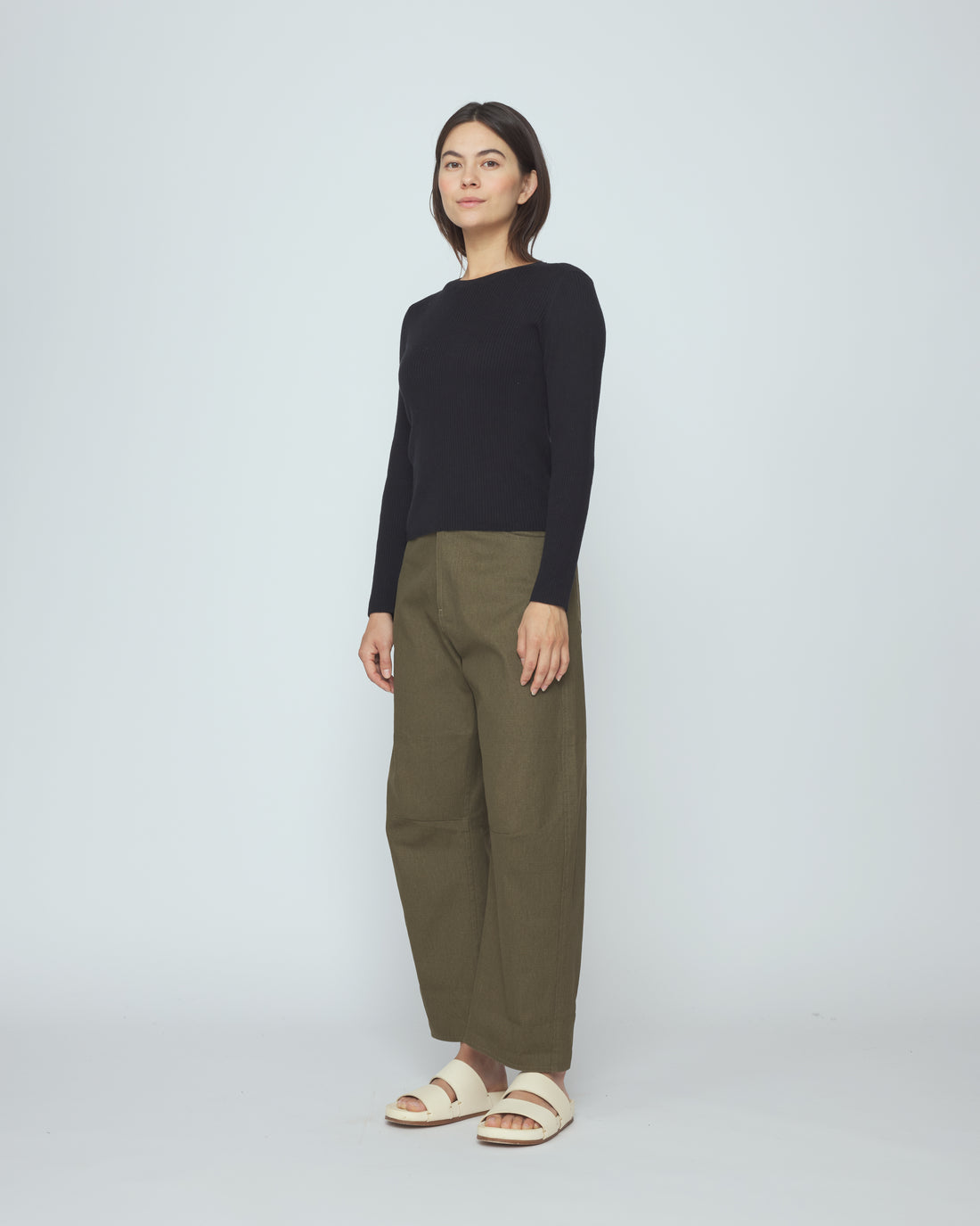 Ribbed Long Sleeves - SS26 - Black