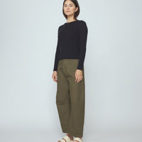 Ribbed Long Sleeves - SS26 - Black