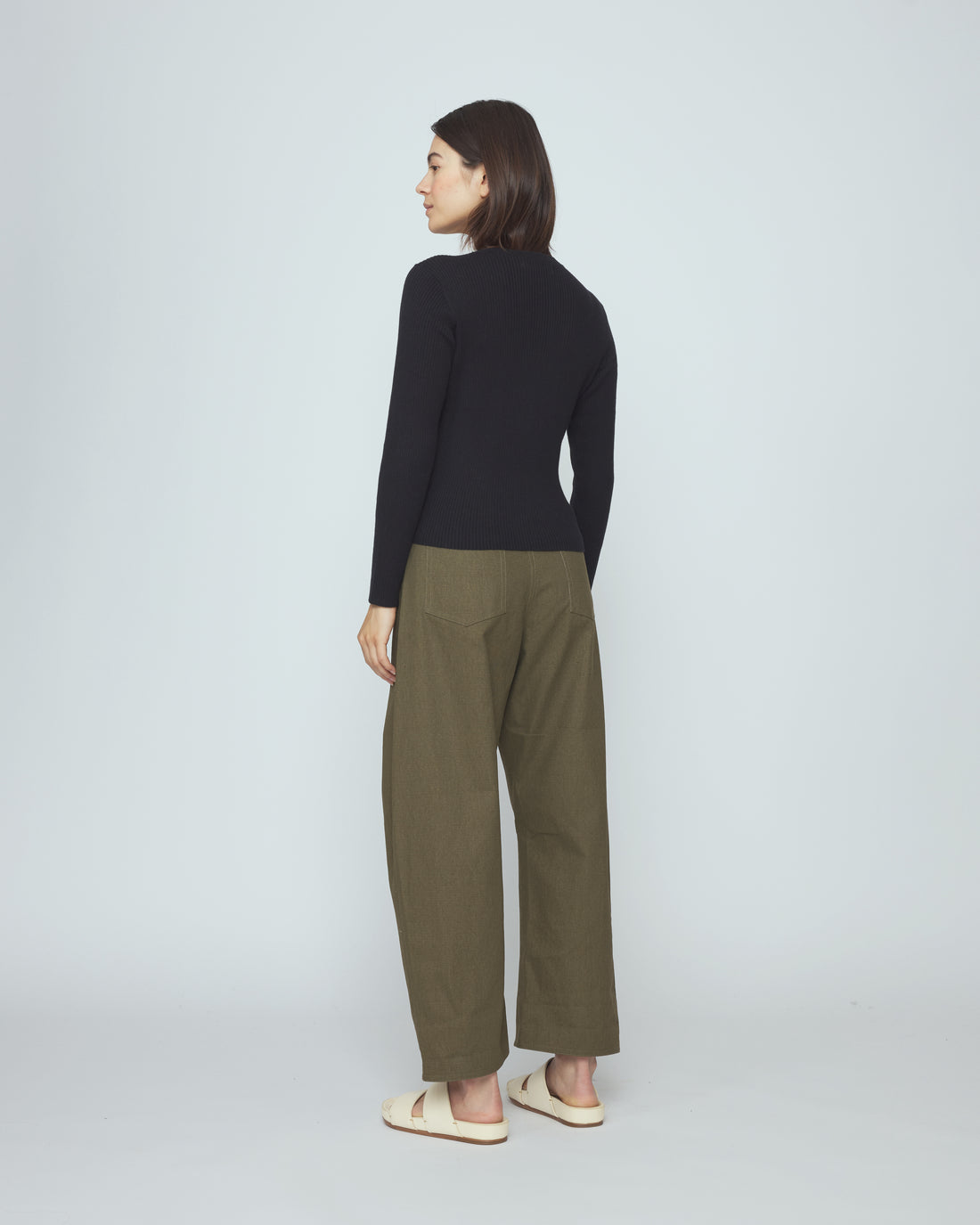 Ribbed Long Sleeves - SS26 - Black