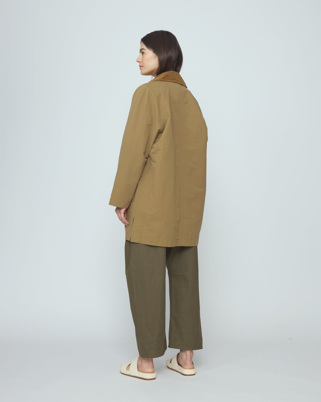 Mid-Length Duster - SS26 - Tan Brown